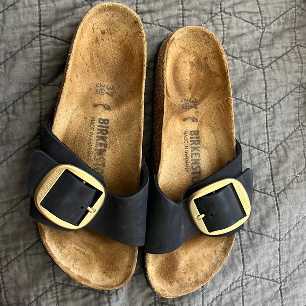 Birkenstock slide on sandals